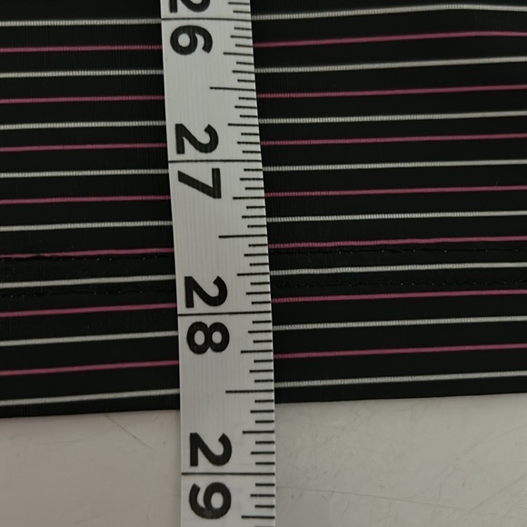 Chubbies Black Pink Striped Flamingo Suh Dude Performance Golf Polo Shirt Large - Picture 8 of 8